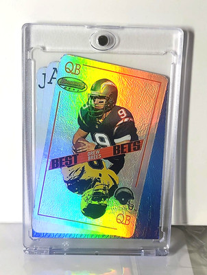 2001 Bowman's Best - Best Bets Rookie Drew Brees #BB1 Holo Silver Refractor (RC)