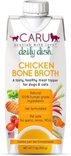 CARU Daily Dish Chicken Broth Meal Topper for 17.6 Fl Oz Pack of 1 , Natural