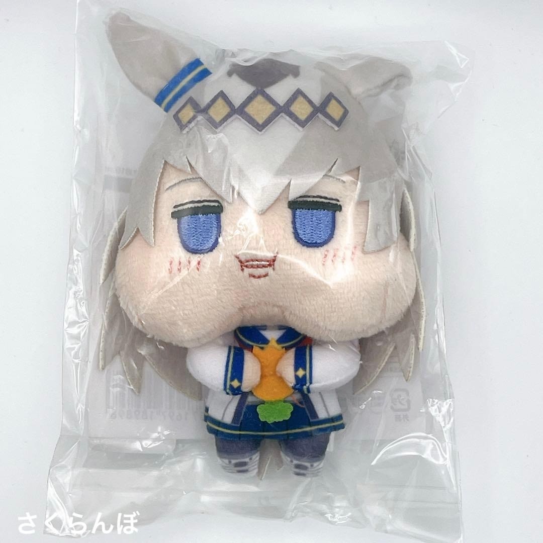 Uma Musume Cinderella Gray Easy Oguri Yurugao Mini Plush Toy 3.9 in. Oguri cap