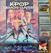 Netflix KPOP Demon Hunters - Komplett Set - alle 196 Sticker & Album - Diramix
