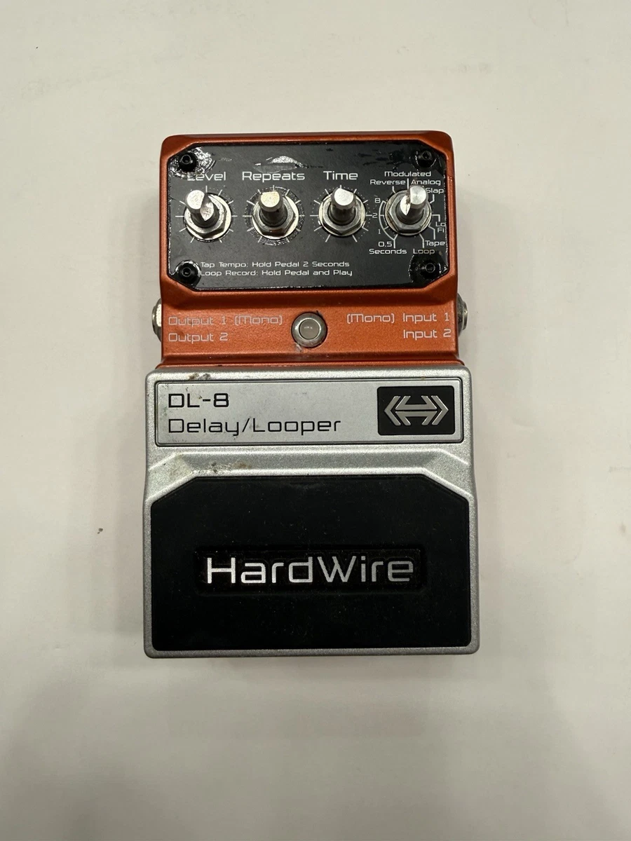 For Parts/Repair* Digitech DL-8 Hardwire Delay Looper Guitar