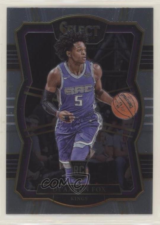 2017-18 Panini Select Premier Level De'Aaron Fox #175 tt7