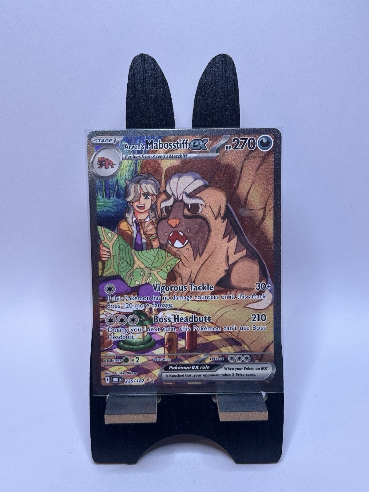 Arven's Mabosstiff ex 235/182 SV10: Destined Rivals Pokemon 2025