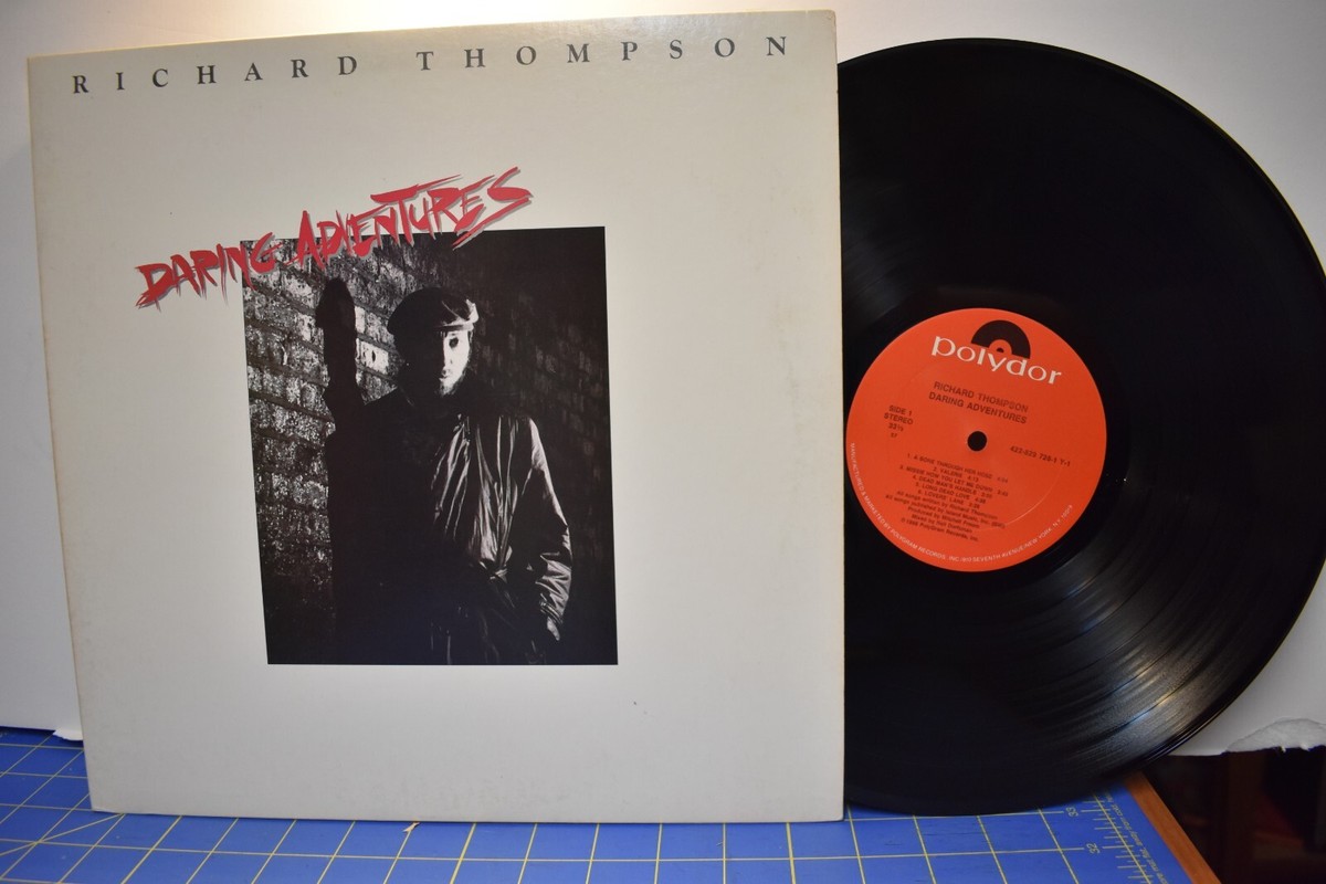 Richard Thompson Daring Adventures LP Polydor 422-829726 Stereo | eBay
