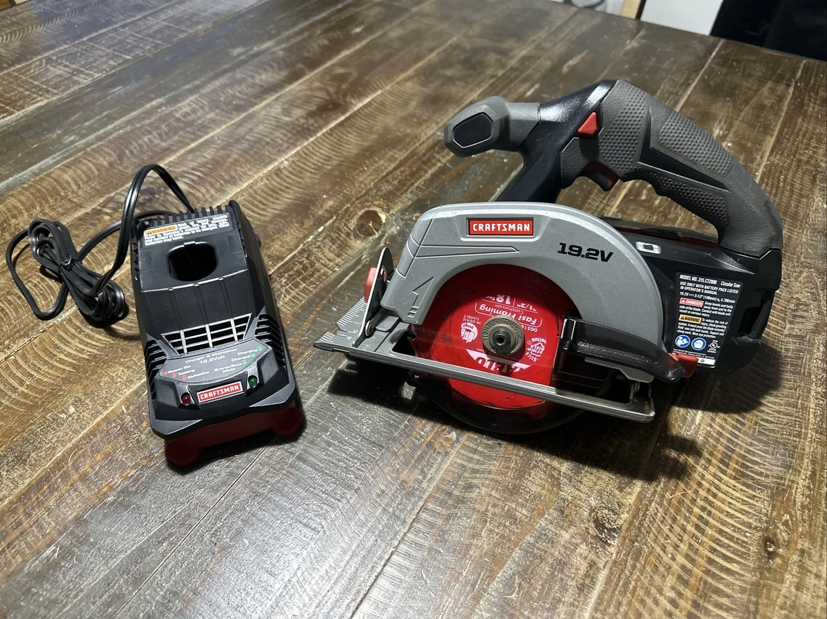 Craftsman C3 19.2v 5 1 2 Circular Saw w 4AH Battery Charger