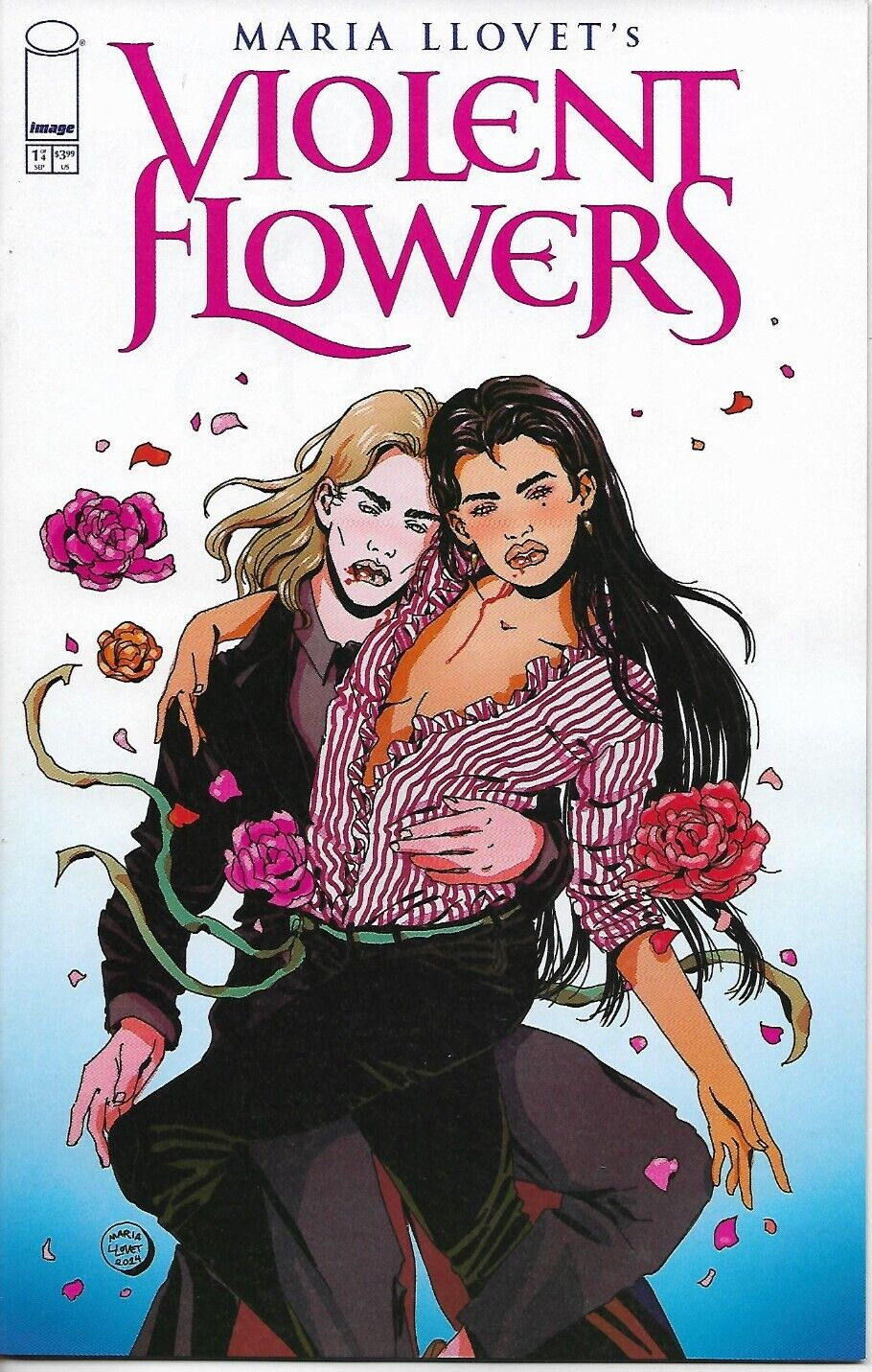 MARIA LLOVET VIOLENT FLOWERS (2024) #1 B - New Bagged (S)
