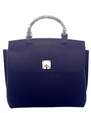 MCM Leather Convertible Satchel Bag