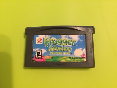 Frogger Advance - The Great Quest (Nintendo Game Boy Advance, 2002) GBA Spiel