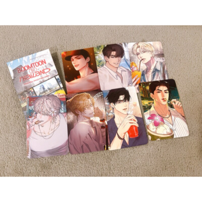 BL Manhwa Boomtoon in Thailand Travel Collection Trading Photocard YAOI lezhin
