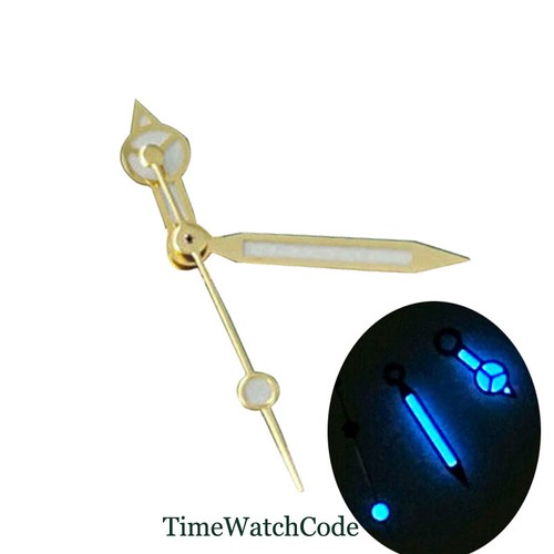 Silver Luminous Watch Hands for NH35 NH36 NH38 ETA2824 PT5000 Miyota8215 DG2813 - Picture 11 of 16