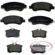 Für Peugeot 208 - Bremsbeläge Bremsklötze Bremsen für vorne hinten