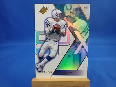 Peyton Manning SPX 2000 Promo Promotional Sample Card