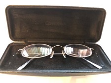 Vtg Calvin Klein Eyeglasses 45-19-135 Wire Rim Case 529