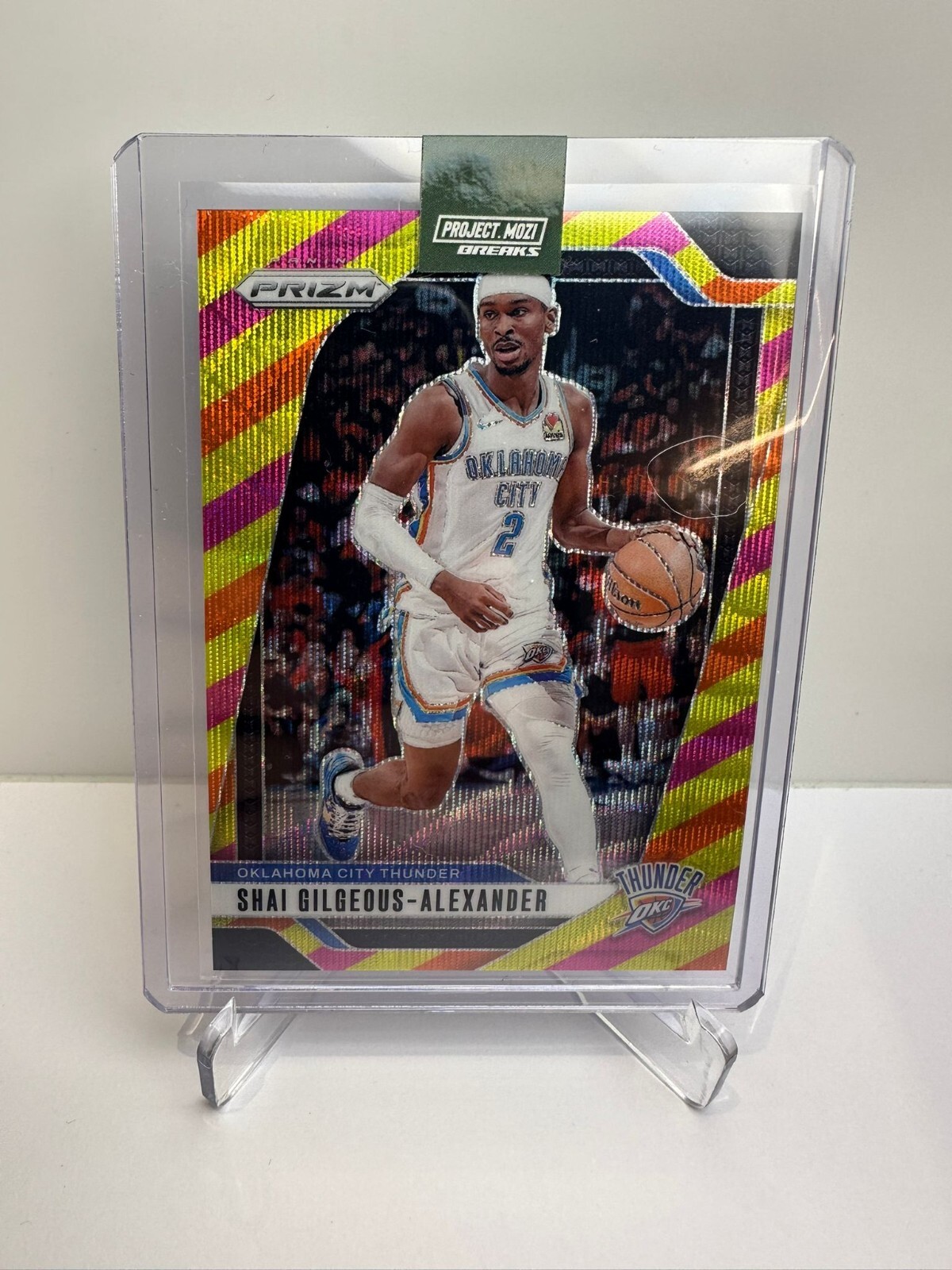 2024-25 Panini Prizm Shai Gilgeous-Alexander OKC Thunder Multi Wave /88 #113