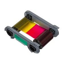 Evolis R6F203A100 YMCKO-K Ribbon - 200 Prints - For Primacy 2 ID Card Printer