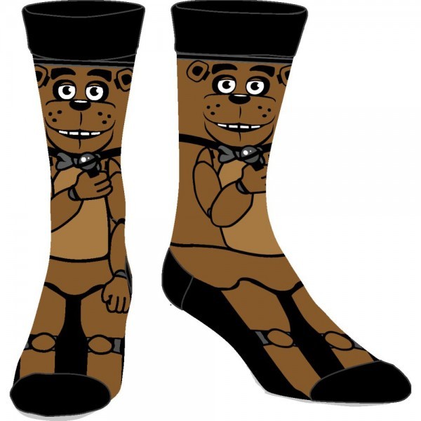Five Nights at Freddy's 360 Crew Socks New BIOWORLD eBay