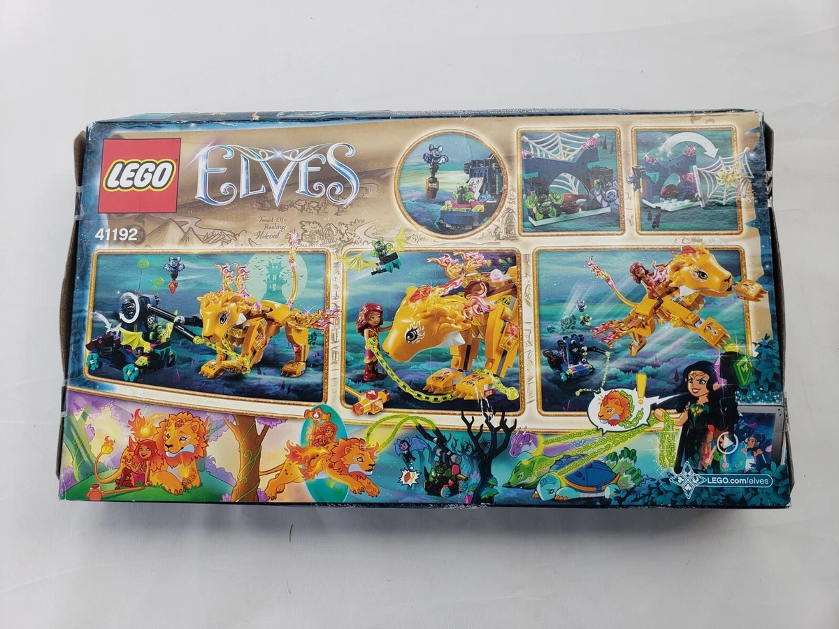 LEGO Elves 41192 Azari The Fire Lion Capture Building Set