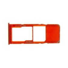 SIM Micro SD Card Tray Single for Samsung Galaxy A21s Red Cell Phone Part