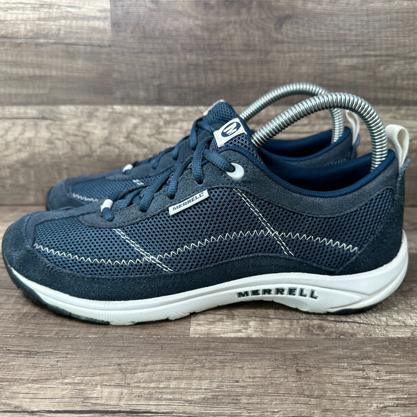 Scarpe da ginnastica Merrell donna blu maiolica taglia 8 5 running escursionismo