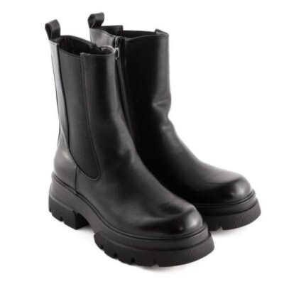 Damen Schuhe Stiefel Biker Stiefel Mit Gummizug TOOCOOL XG103