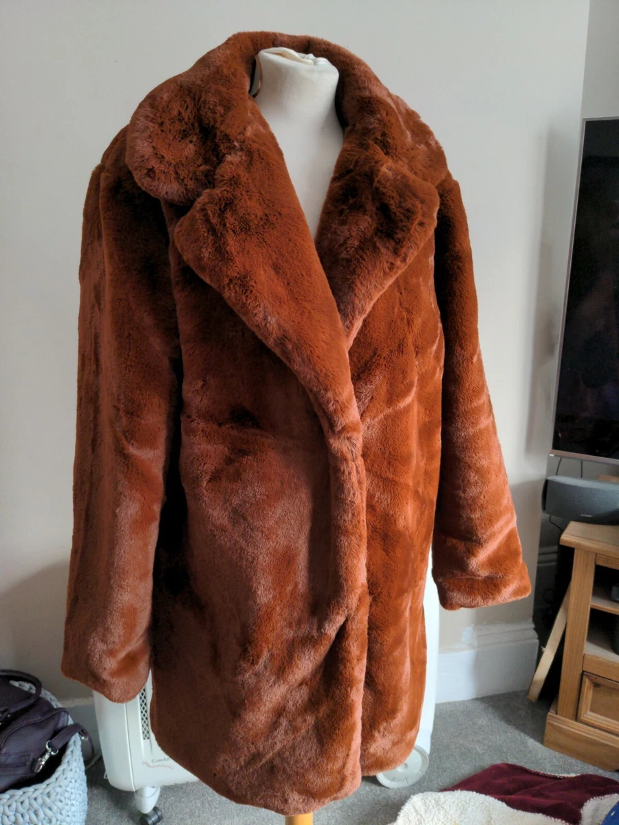 Fur outlet coat primark