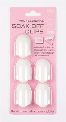 The Edge Professional Soak Off Clips 5 Nagelverbesserung entfernen