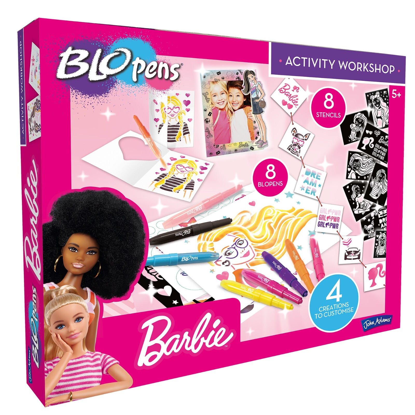 BLOPENS Barbie Activity Workshop by John Adams | Creative Fun for Kids
