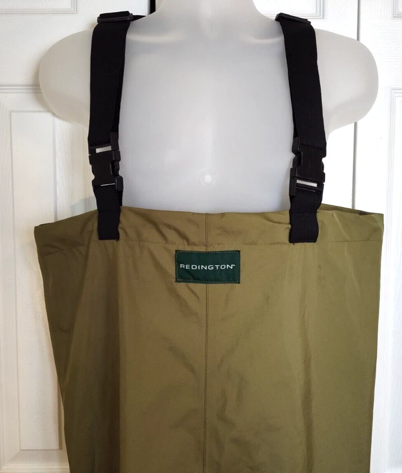 Redington Waders Men's Small Army Green Fly Fishing Stockings Crosswater - Image 3 of 4