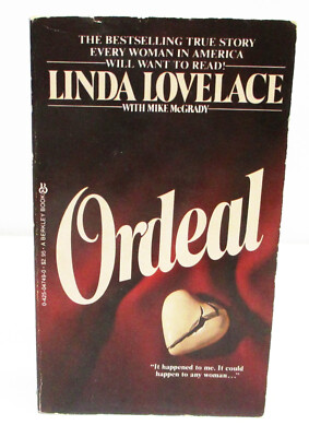 ORDEAL by LINDA LOVELACE PAPERBACK AUTOBIOGRAPHY / ADULT FILM INDUSTRY