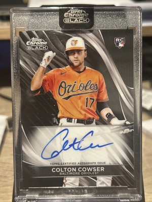 TOPPS TRIBUTE COLTON COWSER RC オート 99シリ（2024 Topps Series 1 