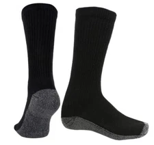 Mens Industrial Crew Work Socks Thick Heavy Duty Work Socks Cushioned Size 4-15