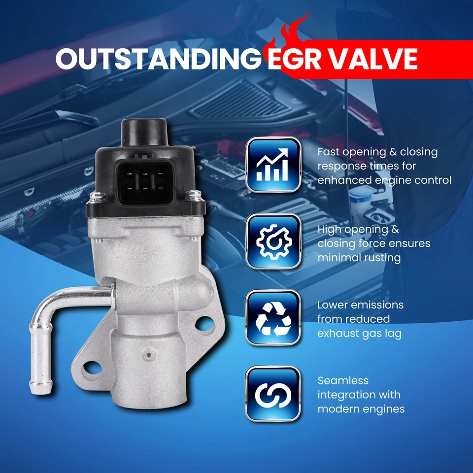 EGR Valve for Ford Focus Fusion Transit  Escape Mazda 3 5 Mercury Milan Mariner - Image 3 of 4