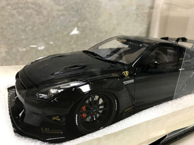 イグニッションモデル1/18 リバティーウォーク GTR ブラック IG0694 Liberty Walk GTR ignition model mini car 1/18 R35 black IG0694