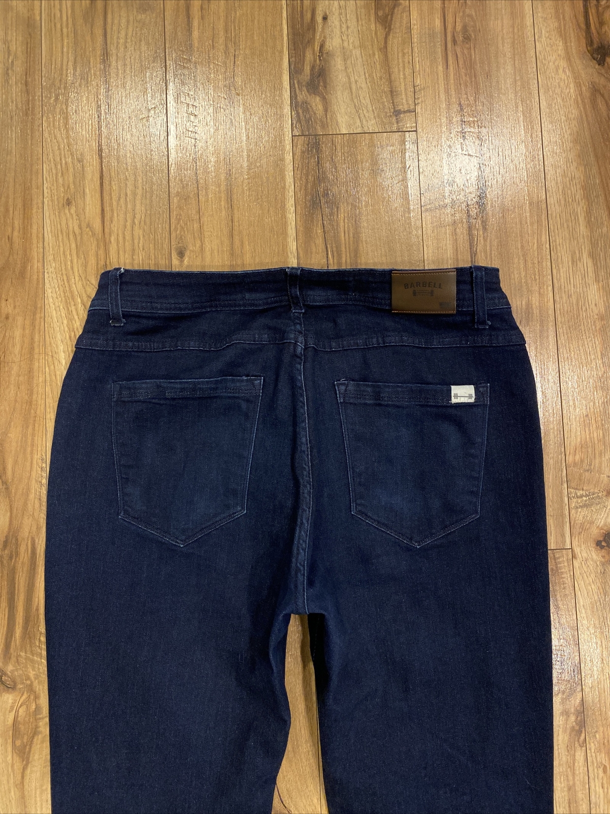 Barbell Apparel Dark Blue Stretch Skinny Jeans Men’s … Gem