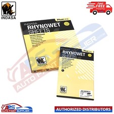 INDASA RHYNOWET PLUS LINE WET & DRY SANDING PAPER SHEETS PK25 &50 P320 TO P2500 
