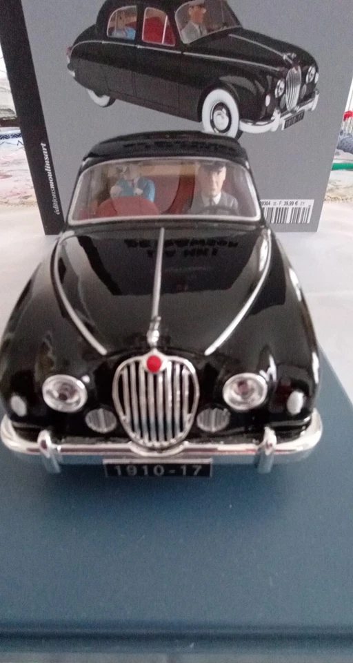 Herge Moulinsart/Hachette Tintin Auto 1:24 La MK1 De Dawson - Coke EN Stock  - Immagine 3 di 4