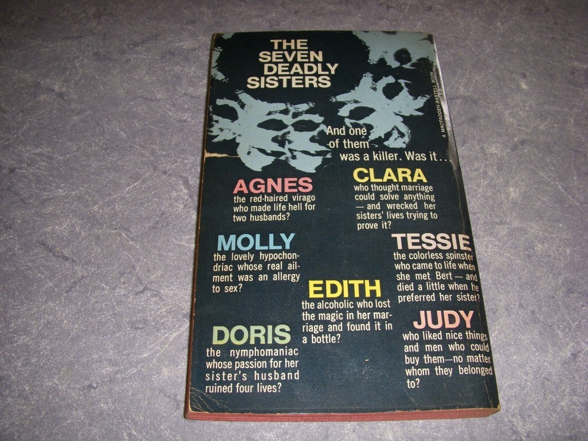 THE SEVEN DEADLY SISTERS by PATRICIA MCGERR, MACFADDEN BOOKS #60