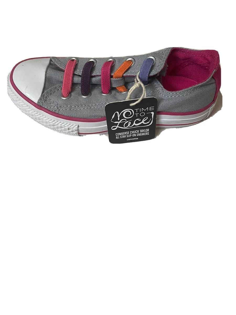 Converse no time best sale to lace kids