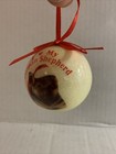 I Love My German Shepherd Dog Christmas Tree 2 side 2" Ball Ornament  — photo 2