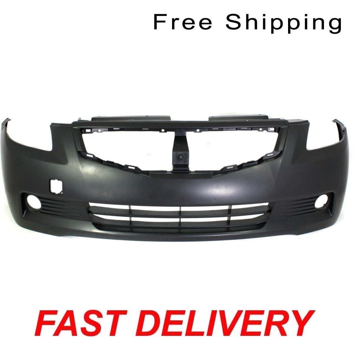 Primered Front Bumper Cover Fits 08 09 Nissan Altima Coupe