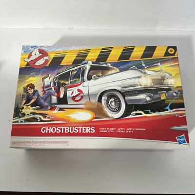 BOX ROTTO GHOSTBUSTERS Playset Auto ECTO-1 AMBULANZA E9563 HASBRO