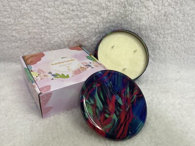 NIKY Large Cedar Wood Scented Candle New Smells Great And Decorative Look