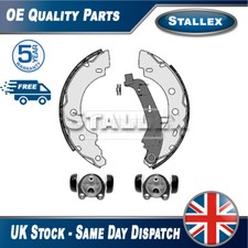 Fits Renault Kangoo 1997- Brake Shoes Set Rear Stallex #2 7701207640