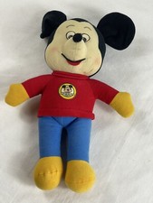 Mickey Mouse Club Walt Disney Knickerbocker plush toy doll Vintage 11