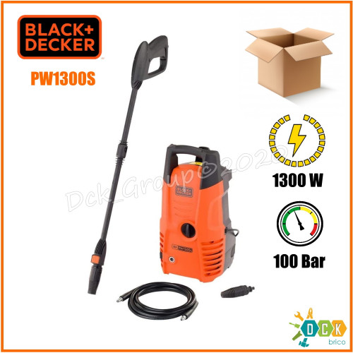 Idropulitrice Casa e Giardino Black+Decker BX PW1300S 1300W 100Bar