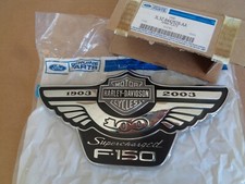 Ford 2003 F-150 Supercharged Harley Davidson 100 Emblem 3l3z-8442528-aa Oem Ford 2003 F-150 Supercharged Harley Davidson 100 Emblem 3l3z-8442528-aa Oem