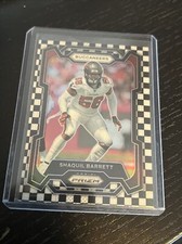 2023 Panini Prizm Shaquil Barrett Black&White Checkerboard SP #278 Dolphins
