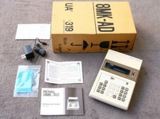 Royal 8MK-AD Calculator Vintage transistor with box Manual Power A1 condition MM