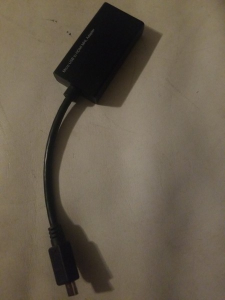 Cable convertidor adaptador MHL Micro USB a HDMI para teléfono Android Smartphone HDTV