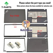 Lcd Cover/Bezel/Palmrest/Bottom Case/Hinges Lot for Lenovo Thinkpad T15 Gen 2